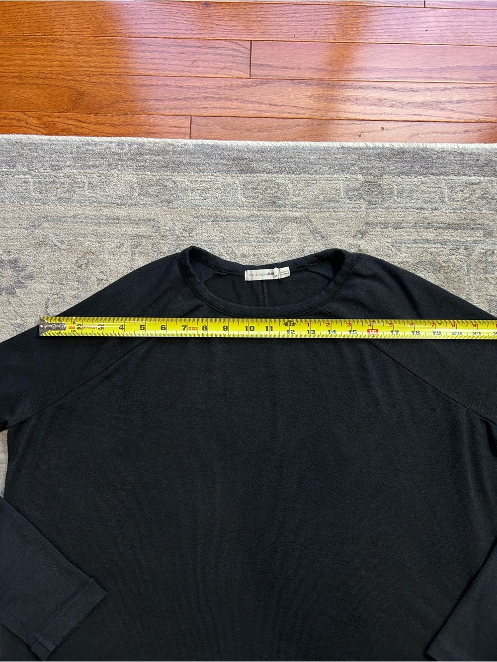 Rag & Bone/JEAN Black Women’s Long Sleeve Sweater Petite Small SP - Picture 5 of 9